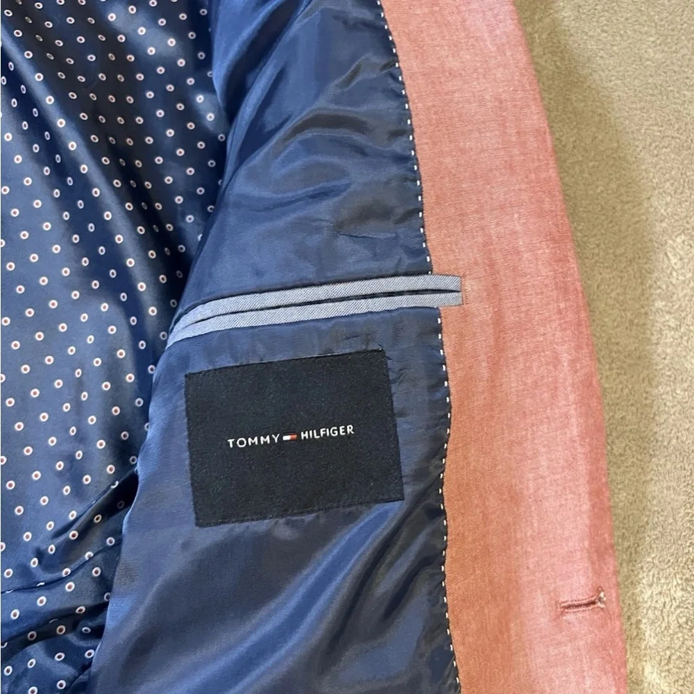 Tommy Hilfiger Red Preppy Sport Coat - Picture 7 of 16
